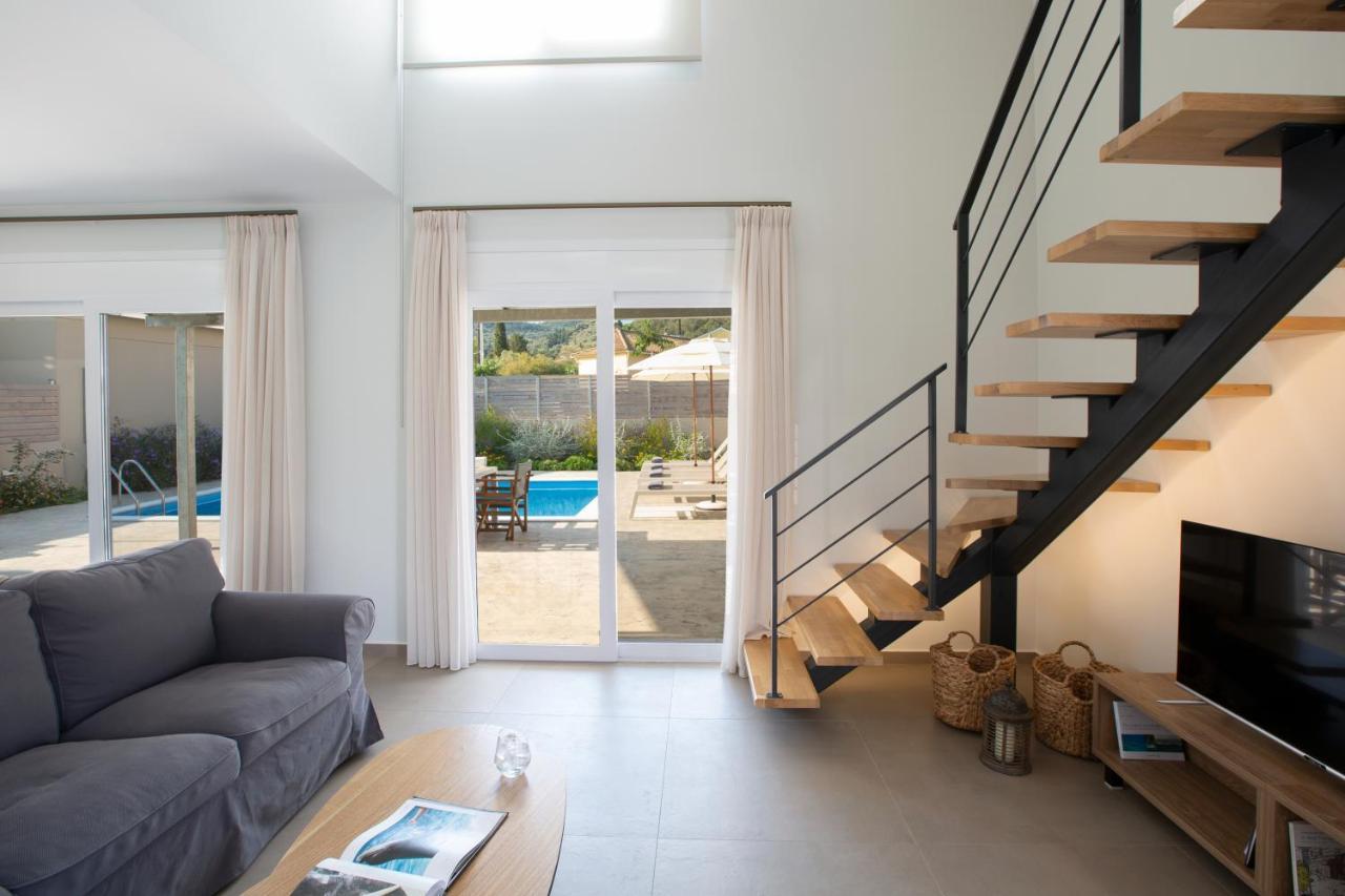 Grappolo Lefkada Villas - Vilana Ideal For Families And Small Groups Apolpaina Exterior foto