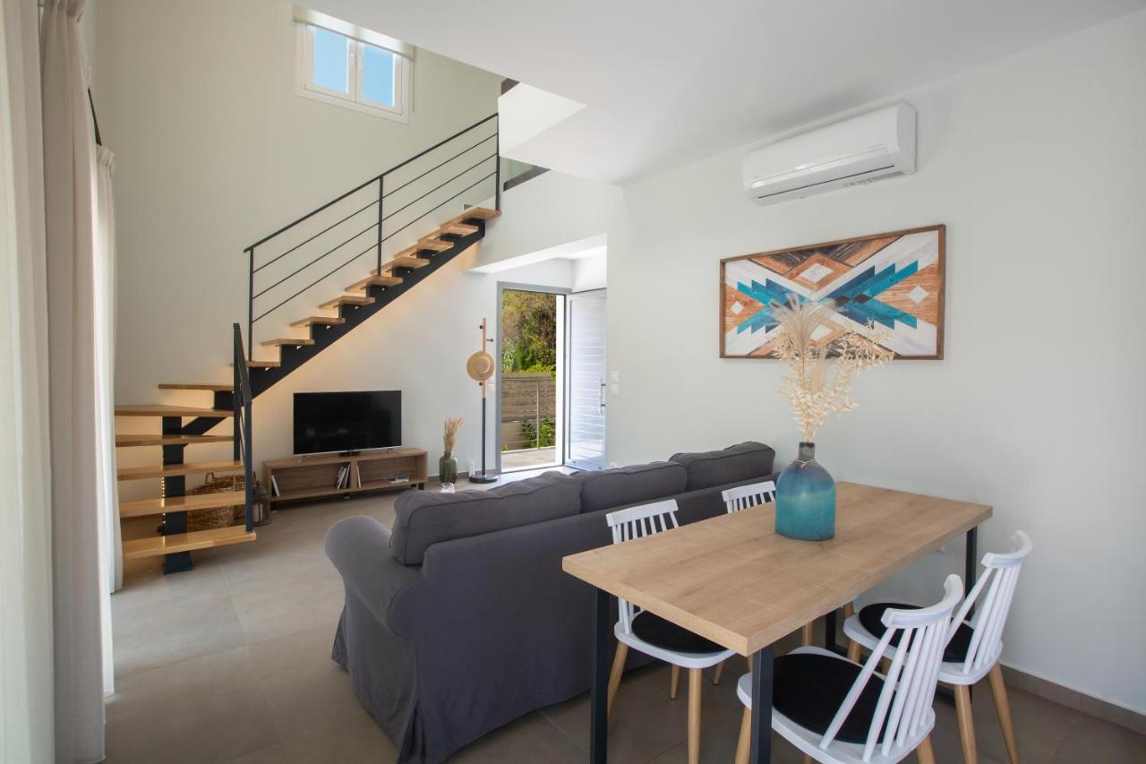 Grappolo Lefkada Villas - Vilana Ideal For Families And Small Groups Apolpaina Exterior foto
